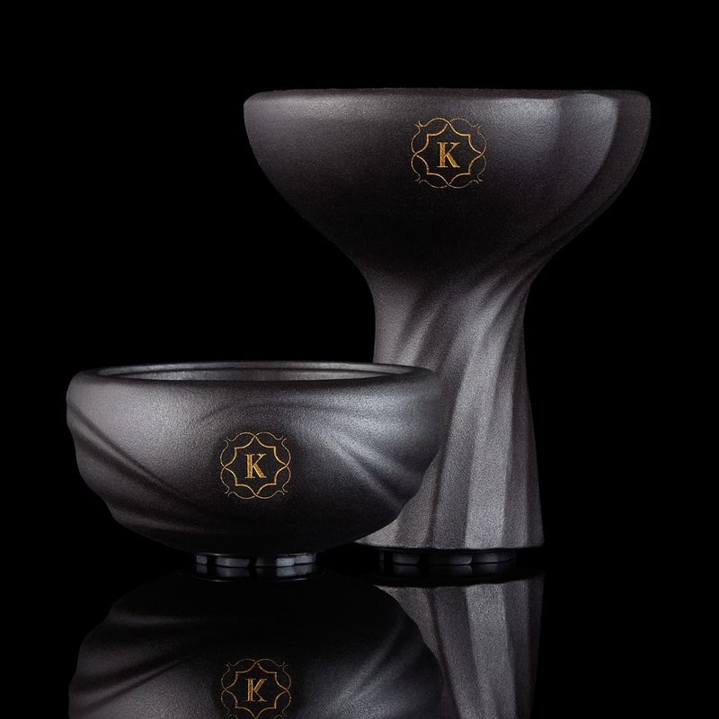 Kaloud Samsaris Kore Dao black clay hookah bowls